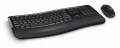 Zestaw klawiatura + mysz membranowa Microsoft Comfort Desktop 5050 PP4-00019 (USB 3.0; (US); kolor czarny; BlueTrack) - 929054