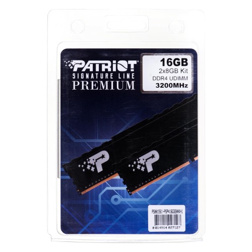 Pamięć DDR4 Patriot Signature Premium 16GB (2x8GB) 3200 MHz CL22 1,2V - 777847