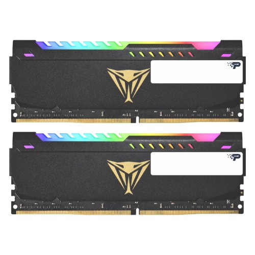 Pamięć DDR4 Patriot Viper STEEL RGB BLACK 32GB (2x16GB) 3600 MHz CL20 1,35V - 1391783
