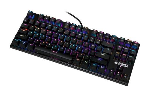 Klawiatura przewodowa iBOX Aurora K-2R Gaming, mechaniczna, RGB - 928731