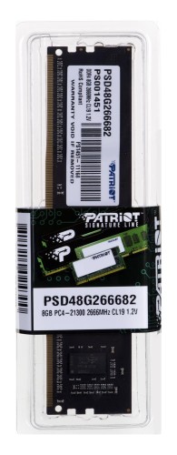 Pamięć DDR4 Patriot Signature Line 8GB (1x8GB) 2666 MHz CL19 1,2V DIMM - 777352