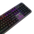 Klawiatura gamingowa Krux Comet RGB Outemu Brown - 1029361