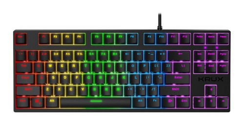 Klawiatura gamingowa Krux Atax RGB Outemu Blue - 1029331