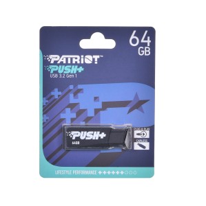 Pendrive Patriot 64GB PUSH+ USB 3.0 czarny