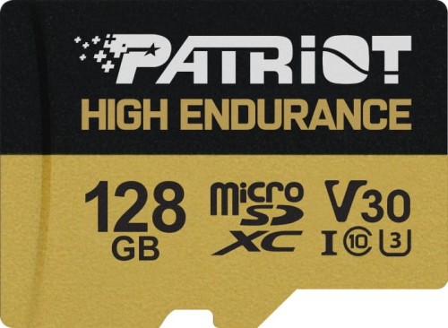 Karta pamięci Patriot EP Series High Endurance MicroSDXC 128GB Class V30 + Adapter - 1064377