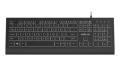 Klawiatura Krux Ergo Line Przewodowa Czarna US (KRX - 928707