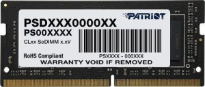 Pamięć SODIMM DDR4 Patriot Signature Line 16GB(1x16GB) 2400 MHz CL17 1,2V