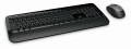 Zestaw klawiatura + mysz Microsoft Wireless Desktop 2000 M7J-00015 (USB; (EN); kolor czarny; BlueTrack) - 929095