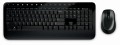Zestaw klawiatura + mysz Microsoft Wireless Desktop 2000 M7J-00015 (USB; (EN); kolor czarny; BlueTrack) - 929096