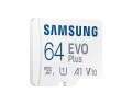Karta pamięci Samsung EVO Plus microSDXC 64GB (130 MB/s) + adapter - 1064359