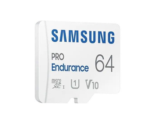 Karta pamięci Samsung PRO Endurance microSDXC 64GB (100/40 MB/s) + adapter - 1392702