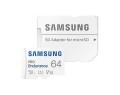 Karta pamięci Samsung PRO Endurance microSDXC 64GB (100/40 MB/s) + adapter - 1392703