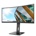 Monitor AOC 34" CU34P2C 2xHDMI, DP głośniki - 1056421