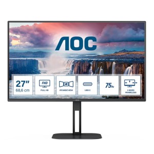 Monitor AOC 27" 27V5CE/BK HDMI USB-C(tryb DP) głośniki 3Wx2