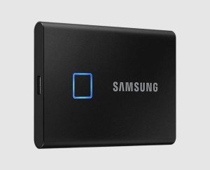 Dysk SSD zewnętrzny Samsung T7 Portable Touch 1TB (1050/1000 MB/s) USB 3.1 Black