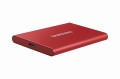 Dysk SSD zewnętrzny USB Samsung SSD T7 2TB Portable (1050/1000 MB/s) USB 3.1 Red - 1018053