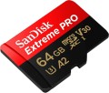 Karta pamięci MicroSDXC SanDisk EXTREME PRO 64GB 200/90 MB/s A2 C10 V30 UHS-I U3 - 1392930