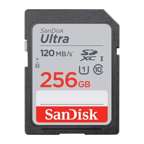 Karta pamięci SanDisk ULTRA SDXC 256GB 120MB/s UHS-I Class 10 - 1231733