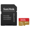 Karta pamięci microSDXC SanDisk EXTREME 1TB 160/90 MB/s A2 C10 V30 UHS-I U3 Mobile + adapter - 1268635