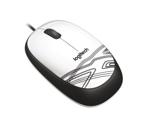 Mysz przewodowa Logitech M105 optyczna biała