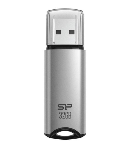 Pendrive Silicon Power Marvel M02 32GB USB 3.2 kolor srebrny ALU - 1064073
