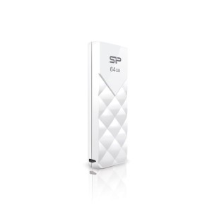 Pendrive Silicon Power 64GB USB 2.0 Ultima U03 Diamond Cut LUX White