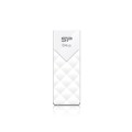 Pendrive Silicon Power 64GB USB 2.0 Ultima U03 Diamond Cut LUX White - 1064228