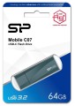 Pendrive Silicon Power Mobile C07 64GB USB-C 3.2 Antybakteryjny Blue - 1393015