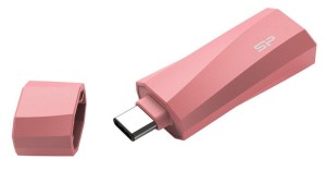 Pendrive Silicon Power Mobile C07 64GB USB-C 3.2 Antybakteryjny Pink