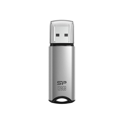 Pendrive Silicon Power Marvel M02 128GB USB 3.2 kolor srebrny ALU - 1064267