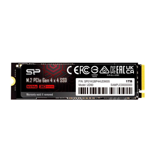 Dysk SSD Silicon Power UD90 1TB M.2 PCIe Gen4x4 NVMe 1.4 (4800/4200 MB/s) - 1304871