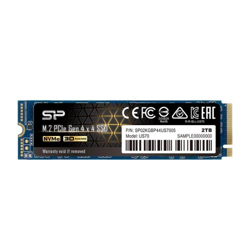Dysk SSD Silicon Power US70 2TB M.2 PCIe Gen4x4 NVMe (5000/4400 MB/s) 2280 - 851312