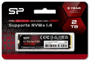 Dysk SSD Silicon Power UD80 2TB M.2 PCIe Gen3x4 NVMe (3400/3000 MB/s)