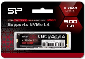 Dysk SSD Silicon Power UD80 500GB M.2 PCIe Gen3x4 NVMe (3400/2300 MB/s)