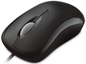 Mysz przewodowa Microsoft Mobile Mouse 3000 optyczna czarna