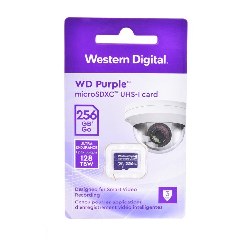 Karta pamięci WD Purple SC QD101 Ultra Endurance 256GB MicroSDXC UHS-1 U1 - 1064288