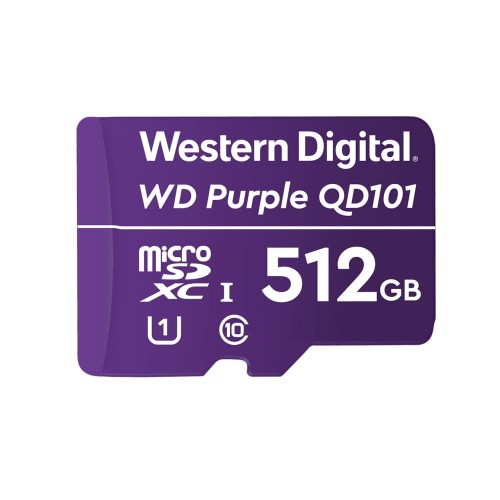 Karta pamięci WD Purple SC QD101 Ultra Endurance 512GB MicroSDXC UHS-1 U1 - 927723