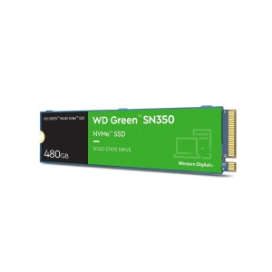 Dysk SSD WD Green SN350 480GB M.2 2280 PCIe NVMe (2400/1650 MB/s) WDS480G2G0C