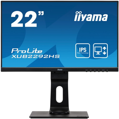 MONITOR IIYAMA LED 21,5" XUB2292HS-B1 - 764514