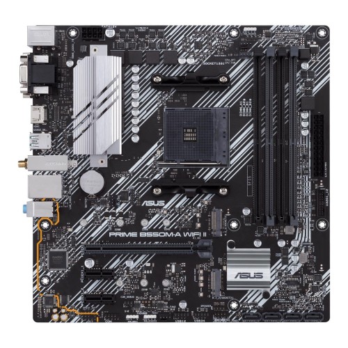 Płyta Asus PRIME B550M-A WIFI II /AMD B550/SATA3/M.2/USB3.1/PCIe4.0/WiFi/BT/AM4/mATX - 1342513