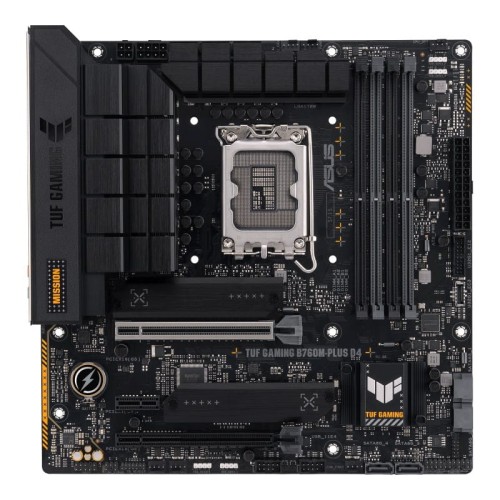 Płyta Asus TUF GAMING B760M-PLUS D4 /B760/DDR4/SATA3/M.2/USB3.2/PCIe5.0/s.1700/mATX - 1220230