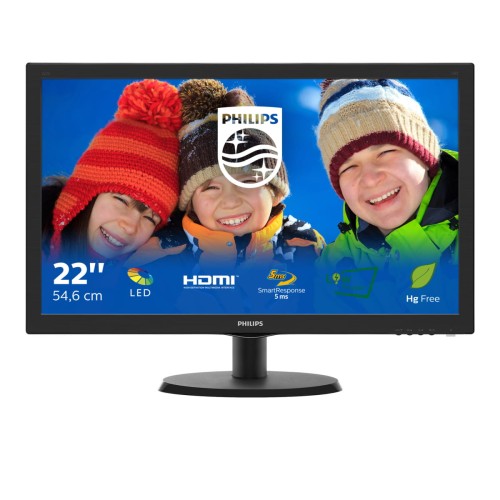 Monitor Philips 21,5" 223V5LHSB2/00 HDMI - 922667