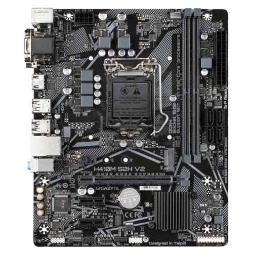 Płyta Gigabyte H410M S2H V2 /H410/DDR4/SATA3/M.2/USB3.1/PCIe3.0/s.1200/mATX - 1182641