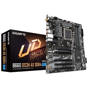 Płyta Gigabyte B660 DS3H AX DDR4 (rev. 1.0)/B660/DDR4/SATA3/M.2/USB3.2/PCIe4.0/s.1700/ATX