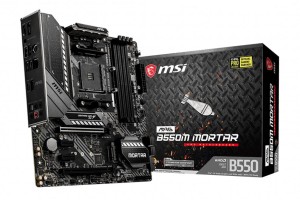 Płyta MSI MAG B550M MORTAR /AMD B550/DDR4/SATA3/M.2/USB3.1/PCIe4.0/AM4/mATX