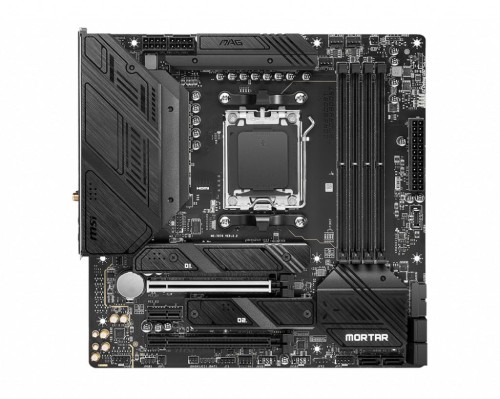Płyta MSI MAG B650M MORTAR WIFI /AMD B650/DDR5/SATA 3/M.2/USB3.2/WiFi/BT/PCIe4.0/AM5/mATX - 1198698