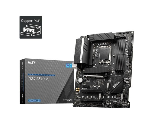 Płyta MSI PRO Z690-A /Z690/DDR5/SATA3/M.2/USB3.2/PCIe5.0/s.1700/ATX - 1069716