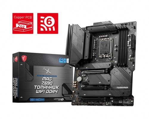 Płyta MSI MAG Z690 TOMAHAWK WIFI DDR4 /Z690/DDR4/SATA3/M.2/USB3.2/WiFi/BT/PCIe5.0/s.1700/ATX - 1198704