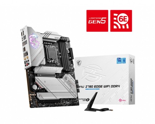 Płyta MSI MPG Z790 EDGE WIFI DDR4 /Z790/DDR4/SATA 3/M.2/USB 3.2/WiFi/BT/PCIe5.0/s.1700/ATX - 1308036