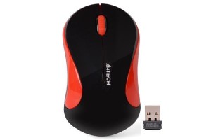 Mysz bezprzewodowa A4Tech V-TRACK G3-270N-1 Black+Red WRLS